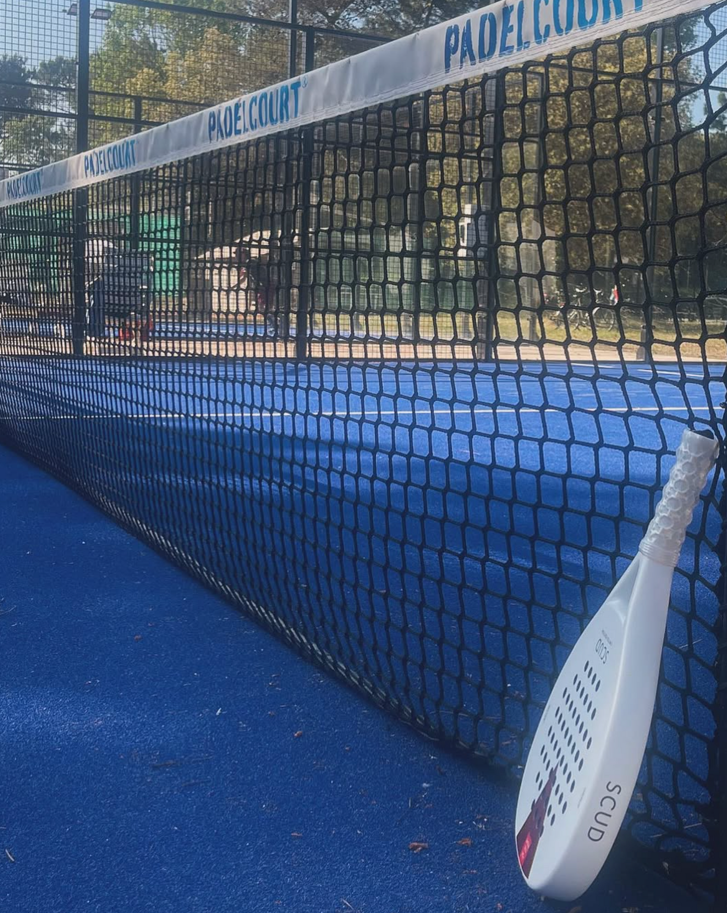 Raquete de Padel scud® - Edição Limitada - Branco - Carbono 12k