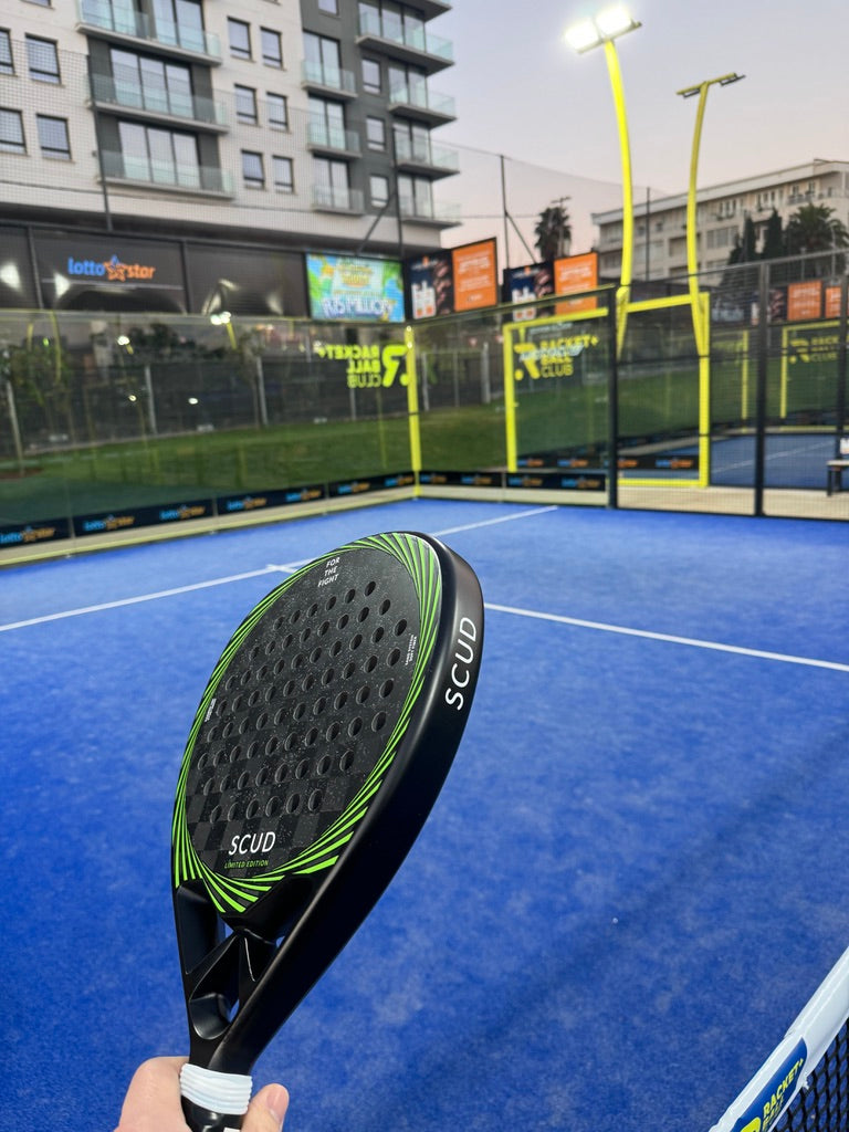 Raquete de Padel scud® - Edição Limitada - Preto - Carbono 18k